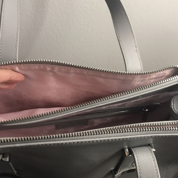 NEVER USED TED BAKER purse gray with storage bag - Picture 5 of 8